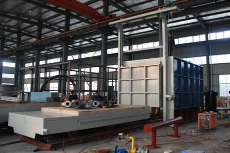 臺(tái)車(chē)式焙燒爐