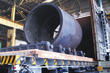 側(cè)開門臺車式燃氣爐